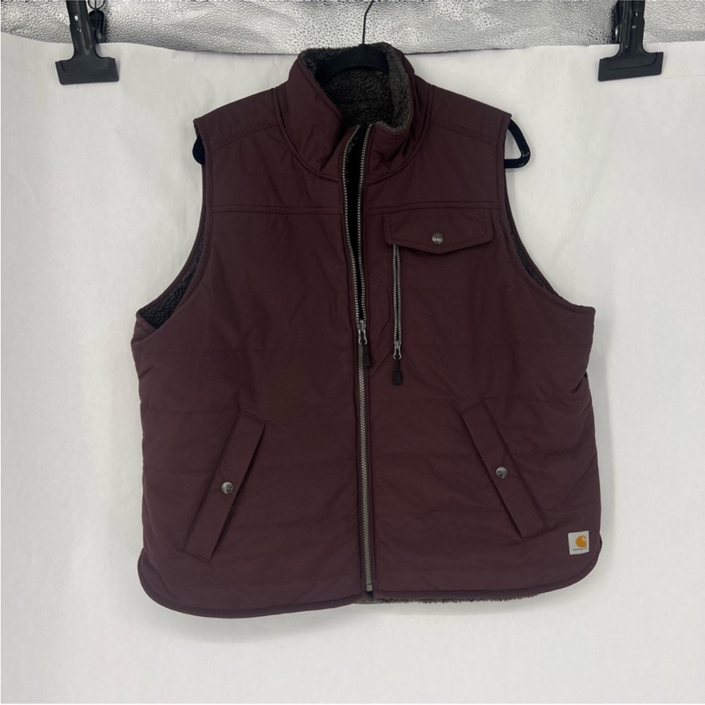 Carhartt Maroon Vest